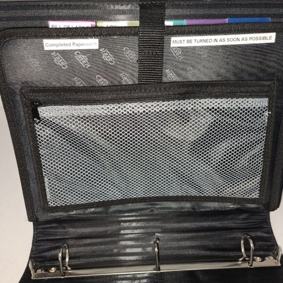 Case-it Executive Zippered Padfolio with Removable 3-Ring Binder - Picture 7 of 11